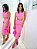 Conjunto Saia Midi Fenda Lateral E Cropped Top Laço Feminino - Imagem 7