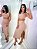 Conjunto Saia Midi Fenda Lateral E Cropped Top Laço Feminino - Imagem 4