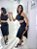 Conjunto Saia Midi Fenda Lateral E Cropped Top Laço Feminino - Imagem 10