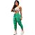 Calça Cargo Jogger Bolsos Pantacourt Laço Feminino Bengaline Moda - Imagem 11