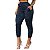 Calça Cargo Jogger Bolsos Pantacourt Laço Feminino Bengaline Moda - Imagem 13