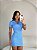 Vestido Curto Colado Feminino Gola Polo Moda Casual Estiloso - Imagem 9