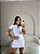 Vestido Curto Colado Feminino Gola Polo Moda Casual Estiloso - Imagem 6