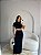 Conjunto Saia Longa com Fenda Atrás E Cropped Top Blusinha Manga Curta Feminino - Imagem 10