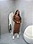 Conjunto Aerolook Femenino cropped manga longa com Vestido Midi - Imagem 5