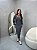 Conjunto Aerolook Femenino cropped manga longa com Vestido Midi - Imagem 3