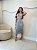 Conjunto Feminino Saia e Cropped com detalhe e Varias Amarrações Midi Cintura Alta Efeito Modelador Drapeados nas Laterais Blogueira Estilo Moda Gringa - Imagem 8