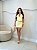 Conjunto Feminino Mini Saia Curta e Cropped com detalhe e Varias Amarrações Cintura Alta Efeito Modelador com Detalhes Drapeados - Imagem 2
