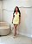 Vestido Feminino Curto com Decote Detalhe Varias Amarrações Efeito Modelador Drapeado nas Laterais - Imagem 2
