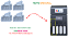 RESERVATORIO DE TINTA EPSON L3110 L3150 L3210 L3250 L5190 - KIT COMPLETO - Imagem 2