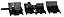 GUIA TRACIONADOR DO PAPEL EPSON L3110 L3210 L3150 L3250 L5190 - 3 PECAS - Imagem 1