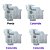 KIT CARTUCHOS BULK EPSON ECOTANK L6161 L6191 L4150 L4160 L14150 - C/M/Y/K - Imagem 1