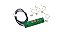 PLACA LEITOR CHIP C/ MOLAS SAMSUNG ML2851 - Imagem 1