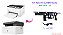 KIT ROLETE ALIMENTACAO HP LASERJET 107A 108 135 137 COMPLETO C/ SENSOR - Imagem 3