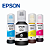 KIT TINTAS EPSON ECOTANK 4 CORES T504 L6171 L6270 I ORIGINAL (504) - Imagem 1