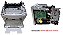 MECANICA INFERIOR HP LASERJET 432FDN - S/ FUSÃO S/ PLACAS C/ TAMPAS - Imagem 2