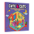 LIVRO DE COLORIR CUTE AND CUTE CAPA ROXA VOL1 - Imagem 1