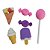 KIT BORRACHAS SORVETE - Imagem 2