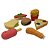 KIT 6 MINI BORRACHAS HAMBURGER - Imagem 3
