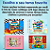 LIVRO DE COLORIR A5 - KIT COM 3 UNIDADES / GANHA 01 KIT COM 60 CANETINHAS TOUCH PONTA DUPLA + BOLSA, GRÁTIS! - Imagem 2