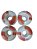 Roda Importada  Emex 53mm 102A - Imagem 4
