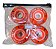 Roda Mentex Laranja 53mm - Imagem 3