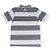 CAMISETA MASCULINA JOHN ROGER LISTRADA - CINZA - Imagem 1
