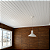 Forro PVC frisado 7x200mm Branco - Imagem 1