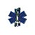 PATCH BORDADO RESGATE AZUL - 1.34112 - Imagem 1