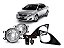 Kit Farol Milha Corolla 2009 a 2011 Aro Cromado BT Original - Imagem 1