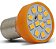 Lampada LED 1 Polo Trava Reta BA155-21 12 LEDs Amarela - Imagem 1