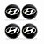 Jogo De Emblemas Adesivos Hyundai Para Rodas e Calotas 48mm - Imagem 1