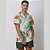 Camisa Santo Luxo Man Crepe Tropical Bege - Imagem 1