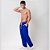 Calça Viscolinho Pantacourt Azul Royal - Imagem 3