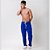 Calça Viscolinho Pantacourt Azul Royal - Imagem 1