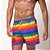 Shorts Tactel Santo Luxo Man Pride Flag - Imagem 1