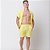 Conjunto Viscose Camisa e Bermuda Santo Luxo Man Amarelo - Imagem 4