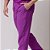 Calça Viscolinho Pantacourt Roxo - Imagem 5