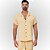 Camisa Viscolinho Palha - Imagem 1