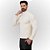Blusa Canelada Gola Alta Manga Longa Offwhite - Imagem 3