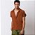 Camisa Viscolinho Marrom Escuro - Imagem 1