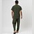 Conjunto Viscolinho Camisa e Calça Verde Musgo - Imagem 2