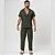 Conjunto Viscolinho Camisa e Calça Verde Musgo - Imagem 5