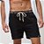 Bermuda Linho Preto - Linha Exclusiva - Imagem 1