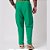 Calça Viscolinho Pantacourt Verde Bandeira - Imagem 2