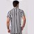 Camisa Viscolinho Listrado Preto - Imagem 2