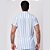 Camisa Viscolinho Listrado Azul - Imagem 2