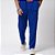 Calça Viscolinho Pantacourt Azul Caneta - Imagem 1
