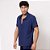 Camisa Viscolinho Azul Escuro - Imagem 3
