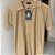 Camisa Arrastão Casual Slim Bege - Imagem 1